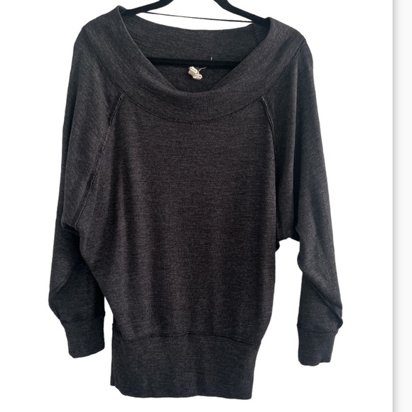 Free People "We the Free" Palisades Off-the-Shoulder Sweater - Picture 5 of 10